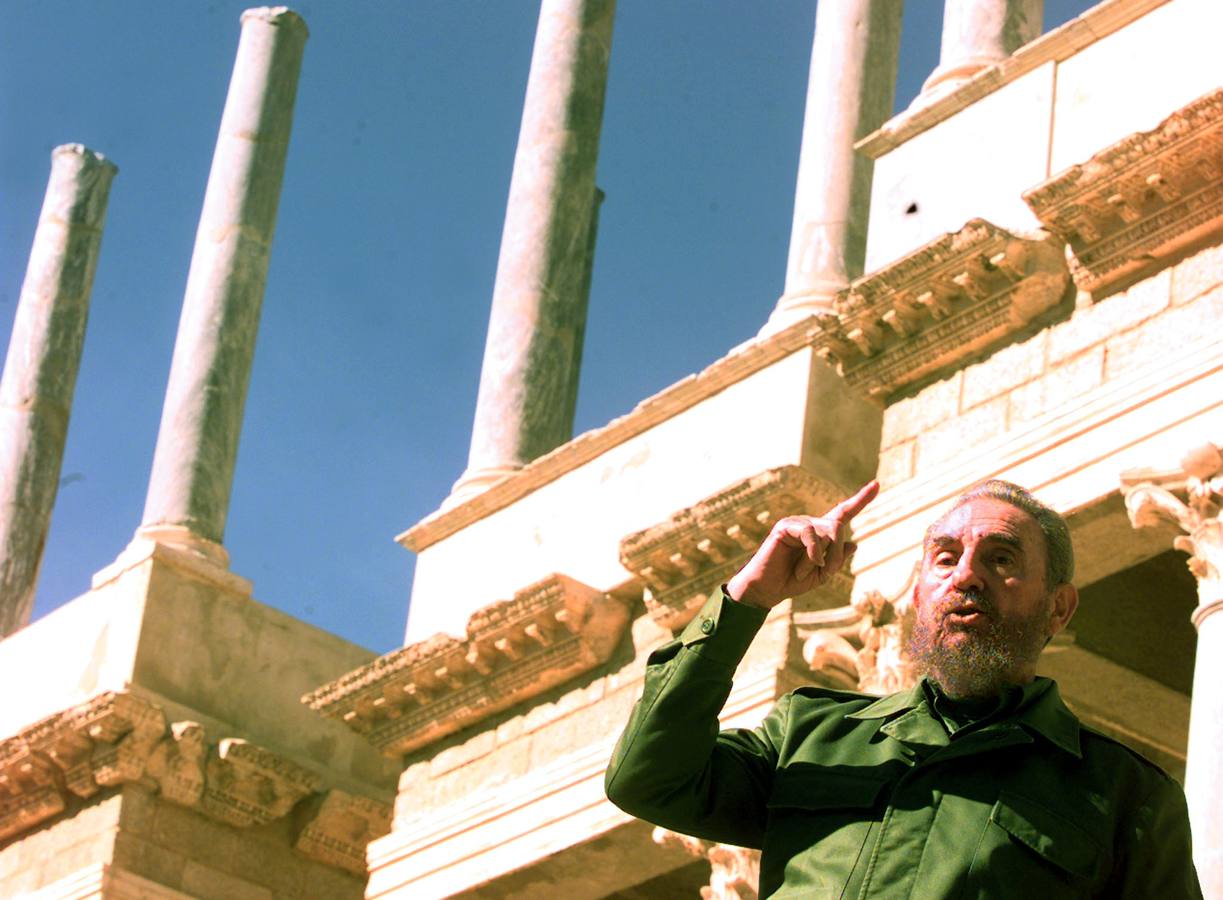 Visita de Fidel Castro a Extremadura