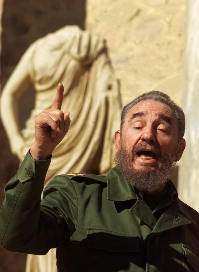 Visita de Fidel Castro a Extremadura