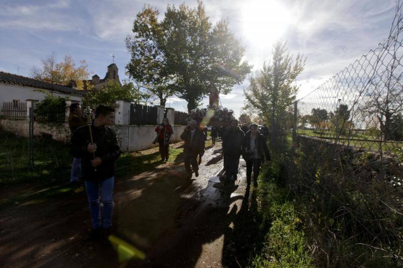 Homenaje a los mineros en Aldea Moret