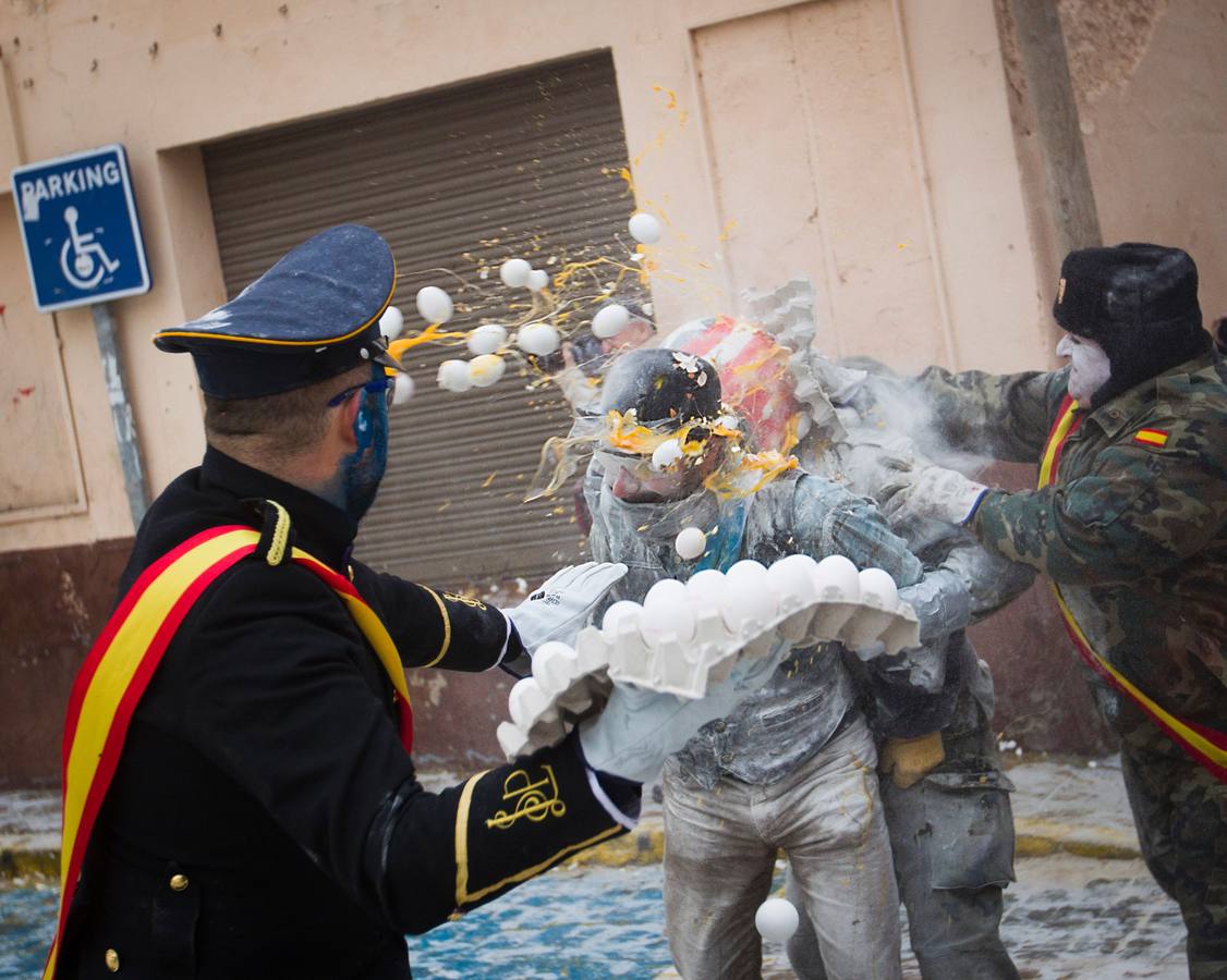 La batalla de &quot;Enfarinats&quot; en la ciudad de Ibi