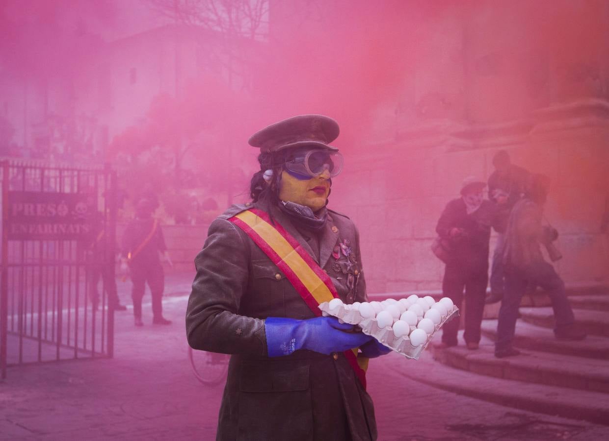 La batalla de &quot;Enfarinats&quot; en la ciudad de Ibi