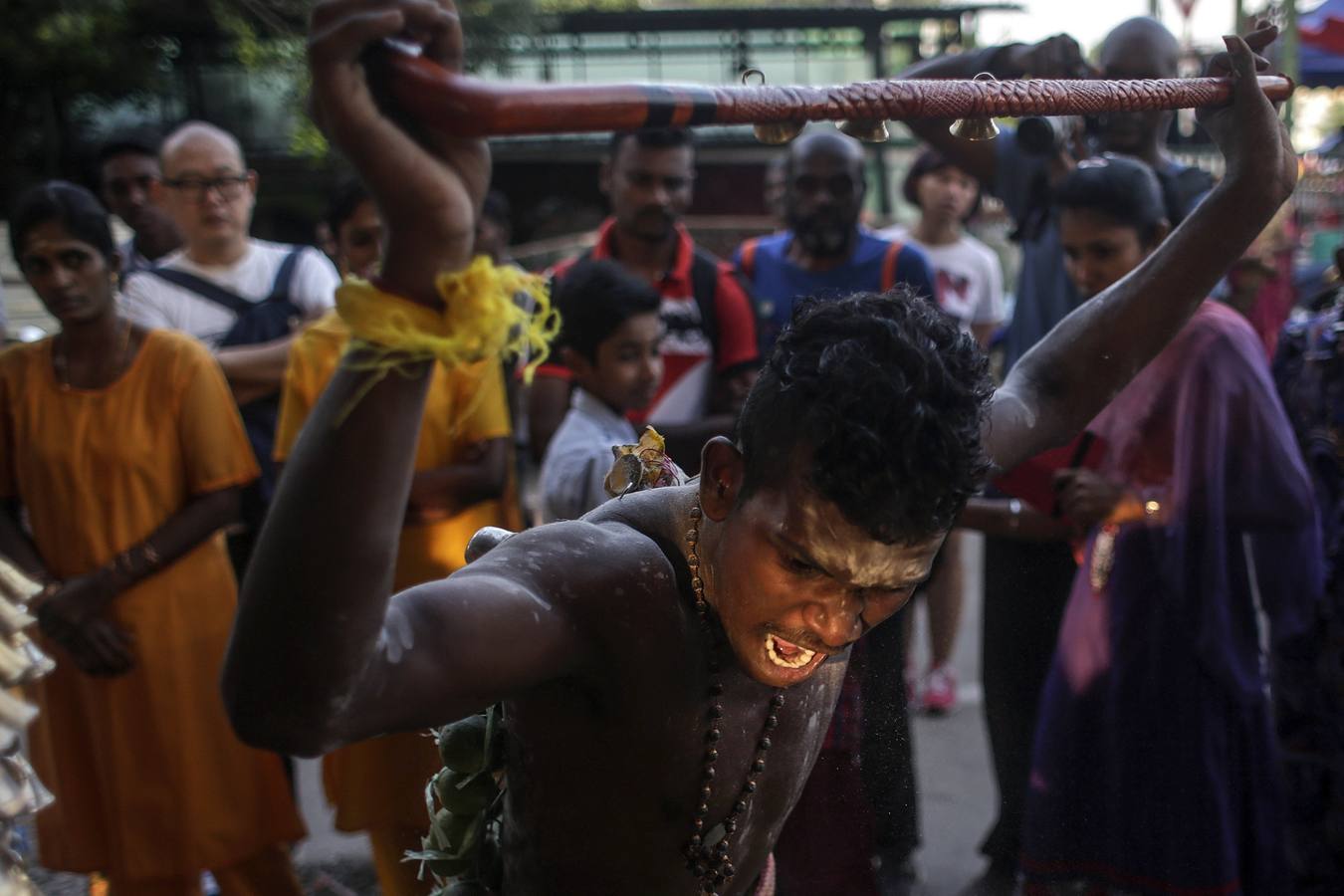 Los hindúes de Singapur celebran el Thaipusam con devoción