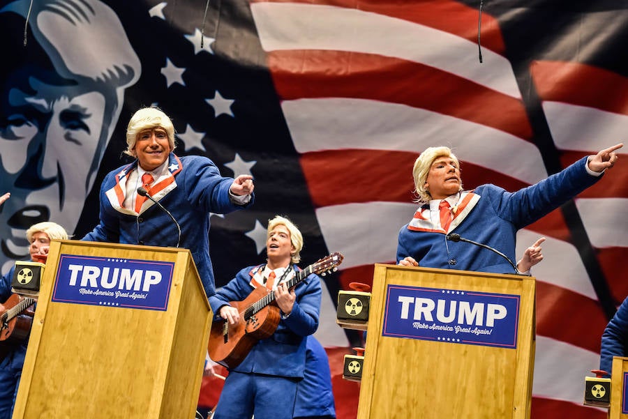 Los Chungos han bordado un gran tipo como Donald Trump