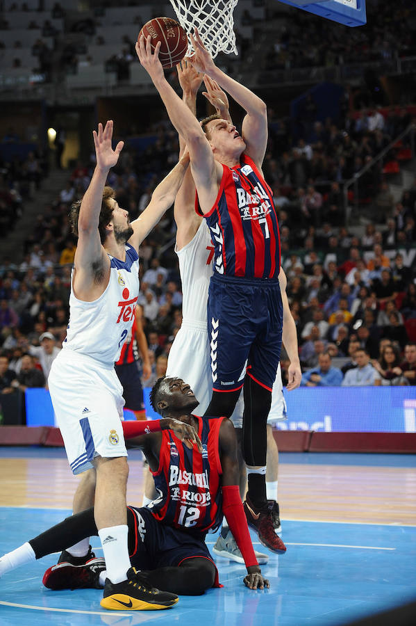 El Baskonia-Real Madrid, en imágenes