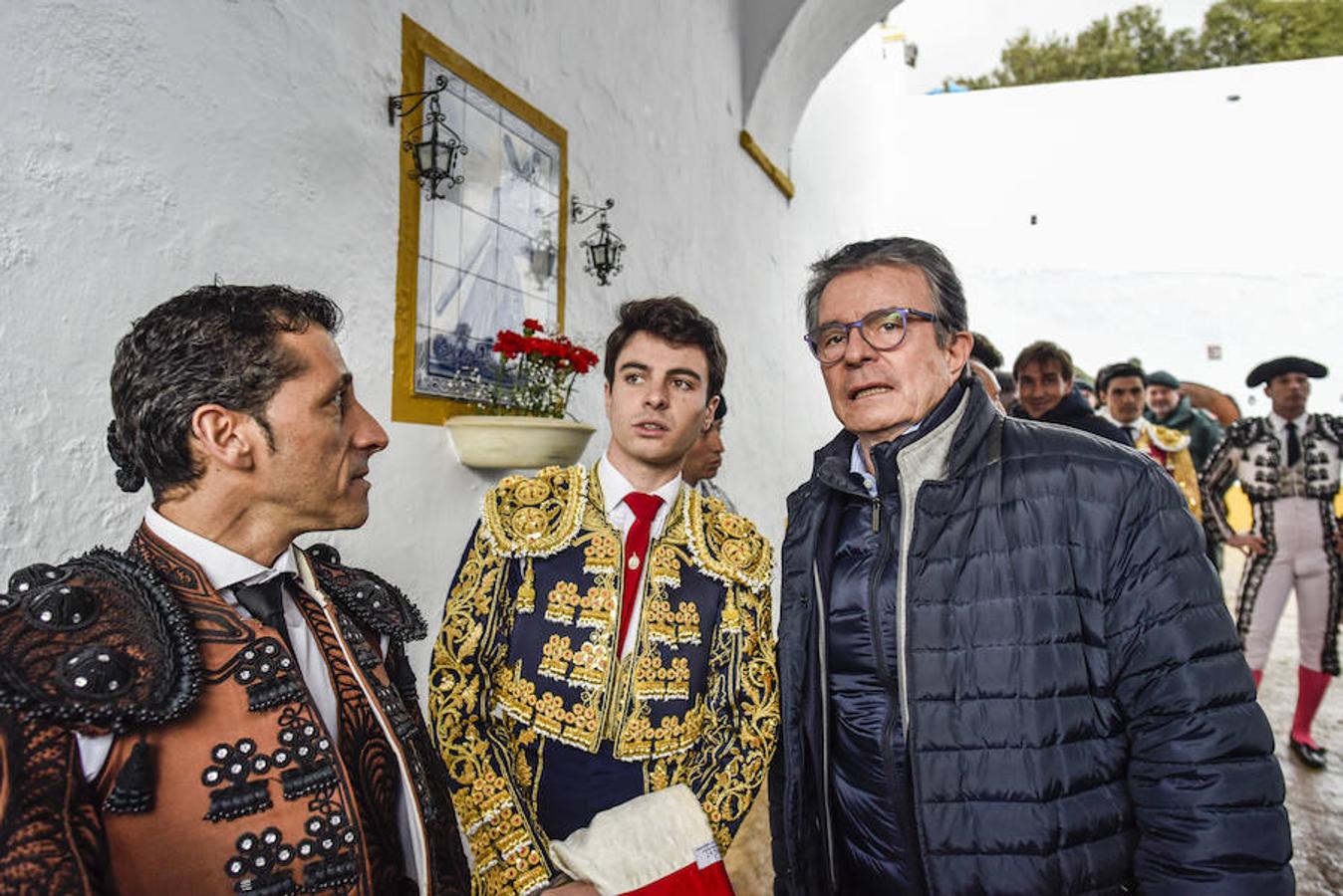 Novillada del viernes.