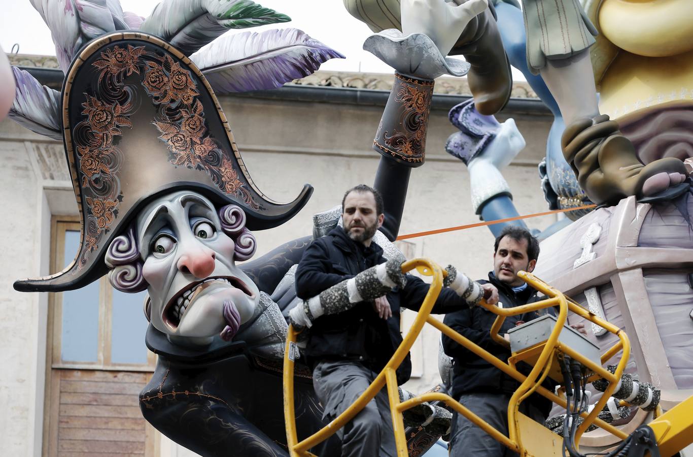 Montaje de las Fallas