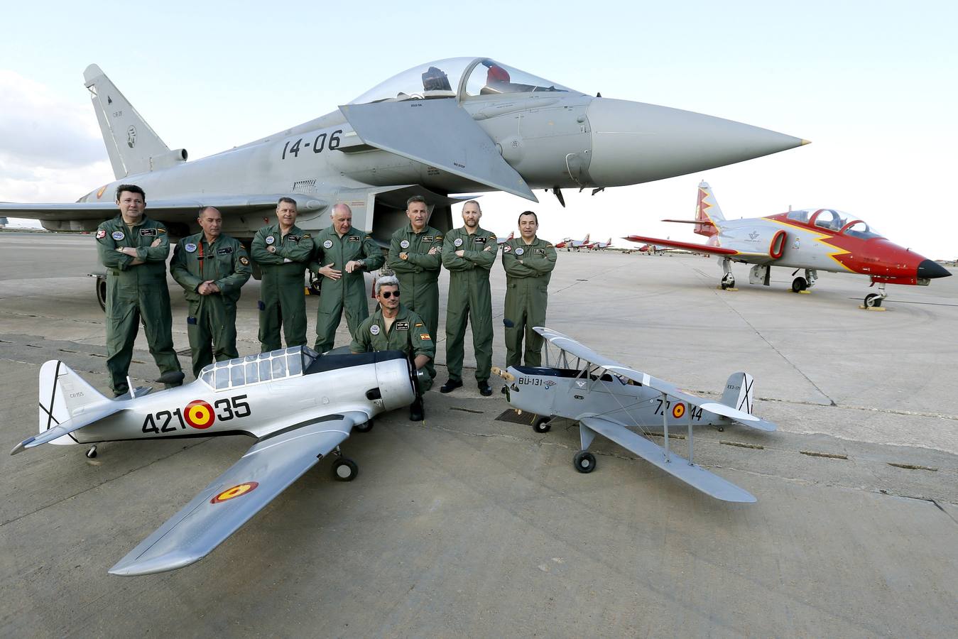 Temporada de exhibiciones de patrullas acrobáticas del Ejército del Aire