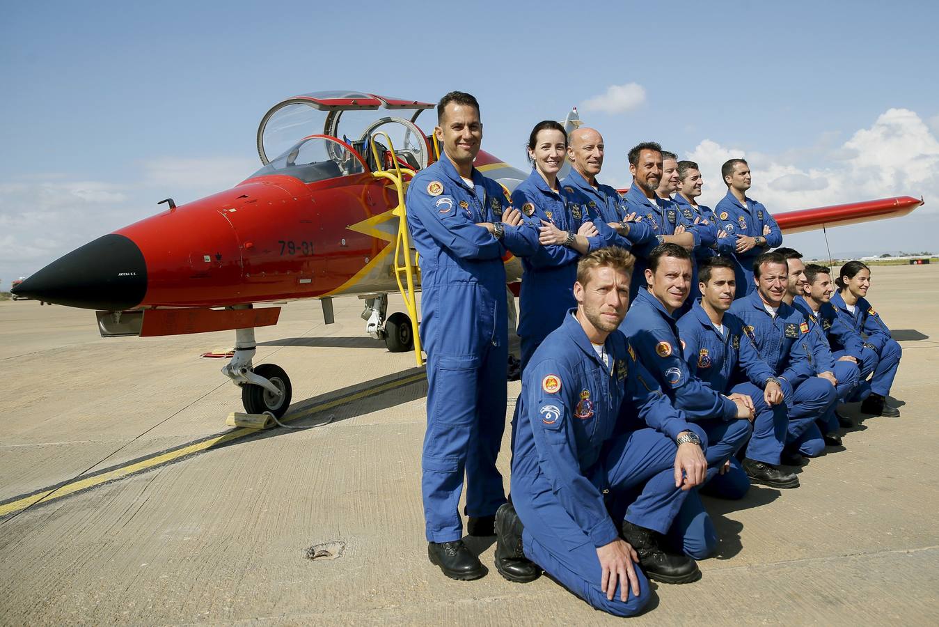 Temporada de exhibiciones de patrullas acrobáticas del Ejército del Aire