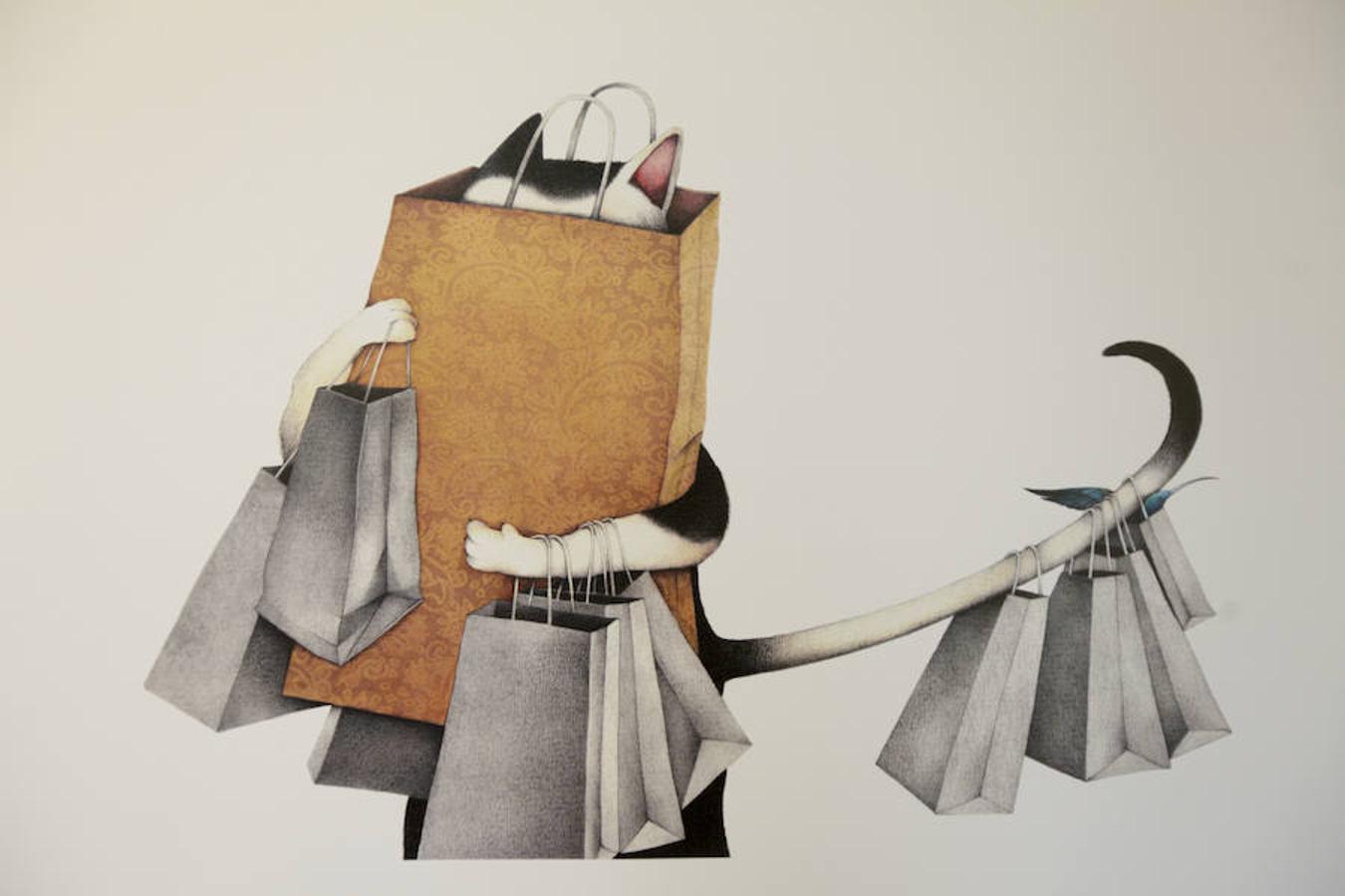 Exposición de ilustraciones de Ester García en Cáceres