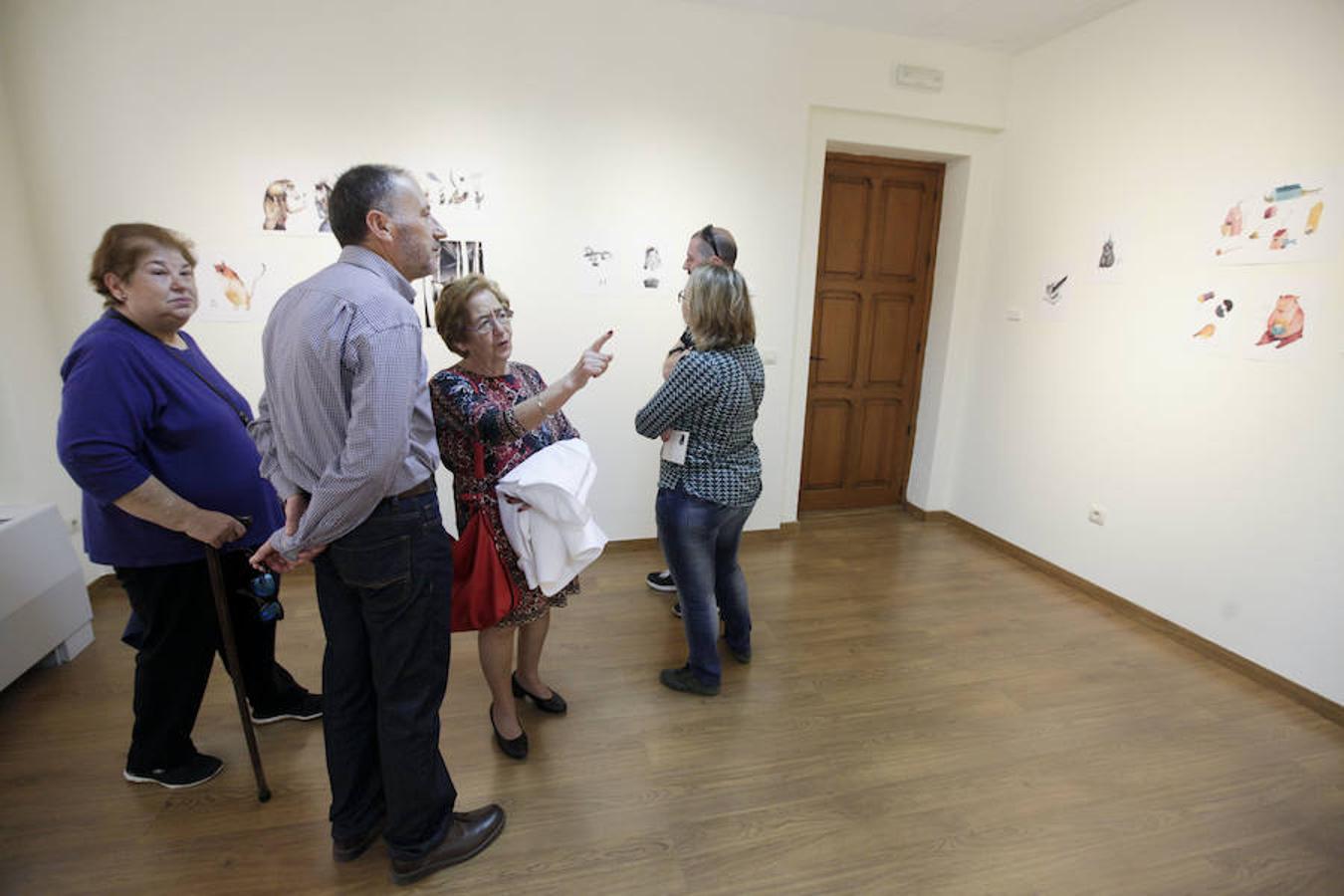 Exposición de ilustraciones de Ester García en Cáceres