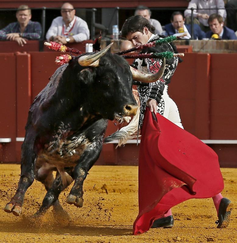 Oreja para la torería de Garrido en Sevilla