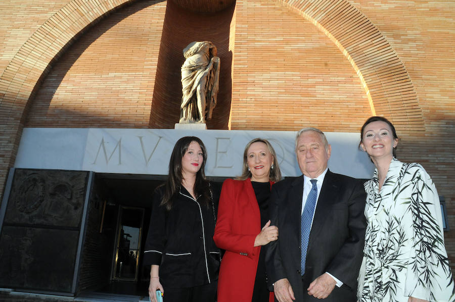 Homenaje al director del Museo Romano durante tres décadas