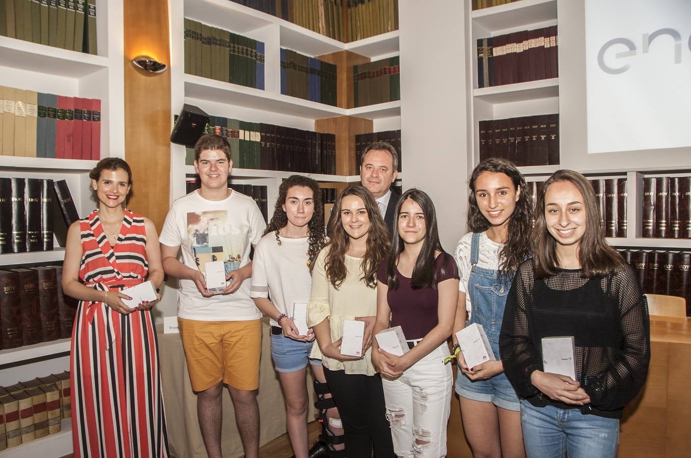 Jueves, 25 de mayo: El diario HOY celebró la entrega de premios de la XIV edición del Concurso Escolar. Fotografías: PKP