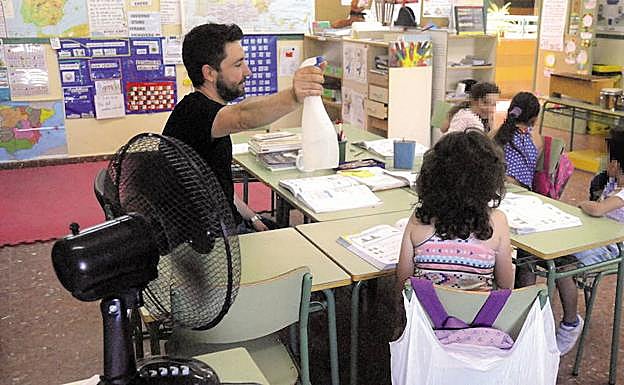 Docentes y alumnos terminaron el curso con ventiladores y vaporizadores en las aulas. :: 