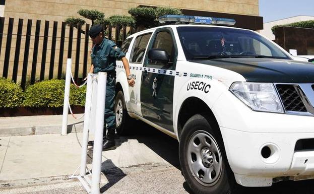 Registro policial de la sede de Fitonovo en el año 2013.