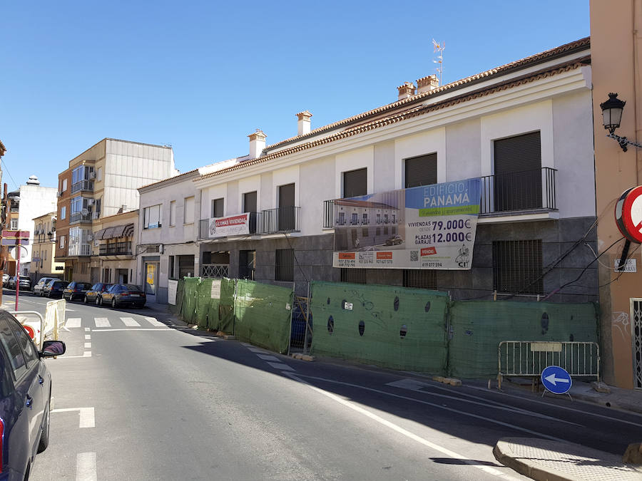 Calle Zurbarán-San José. Ya están terminadas las nuevas viviendas del edificio Pnamá