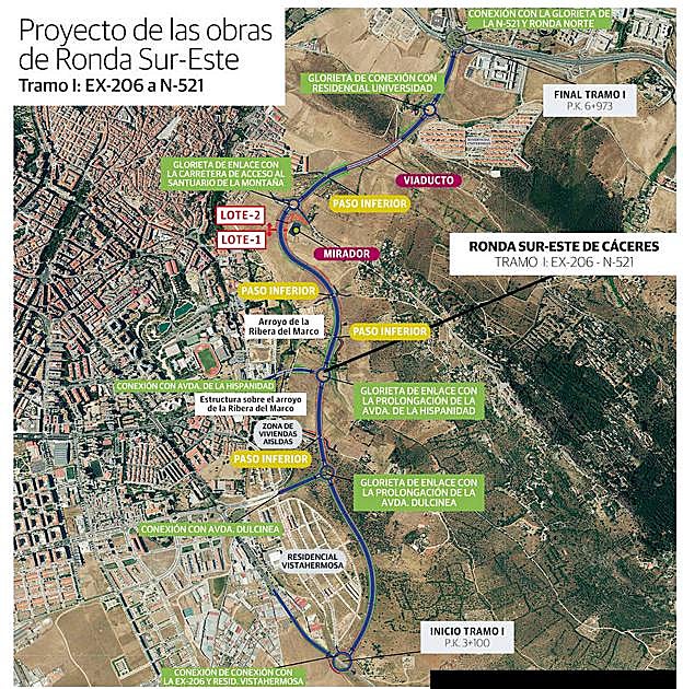 La Junta recibe 21 ofertas para ejecutar la Ronda Sur Este