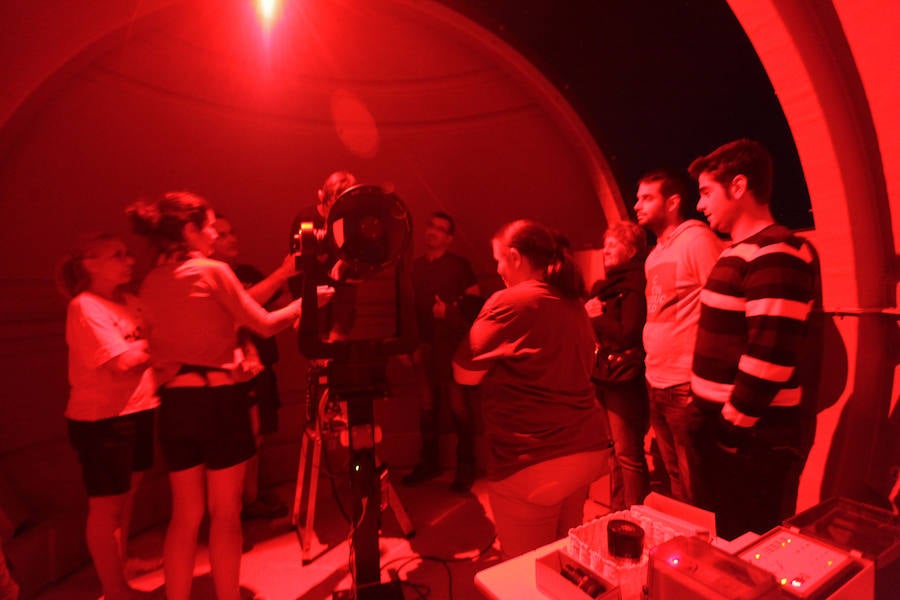 Observando las Perseidas desde Monfragüe