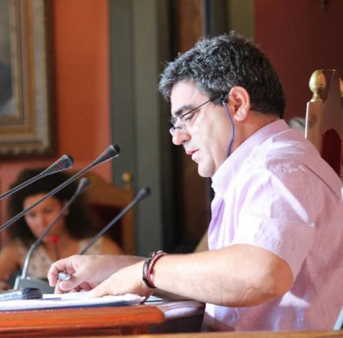 Joaquín Paredes, edil de IU en Trujillo. :: JSP