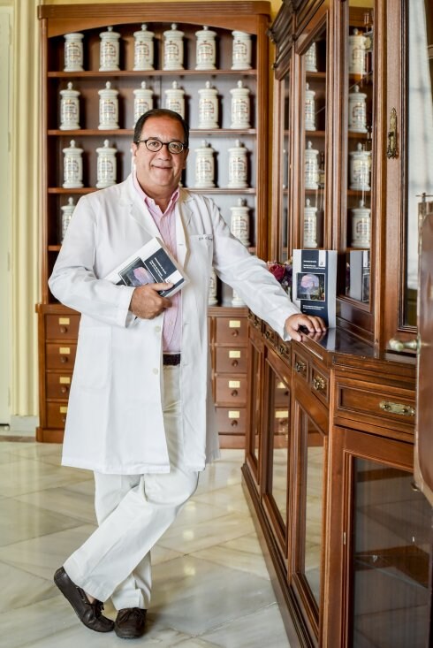 El presidente del Colegio de Farmacéuticos, Cecilio Venegas. :: j. v. a.
