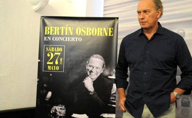 Suspendido el concierto de Bertín Osborne en Mérida por las condiciones «inaceptables» del Consorcio Monumental