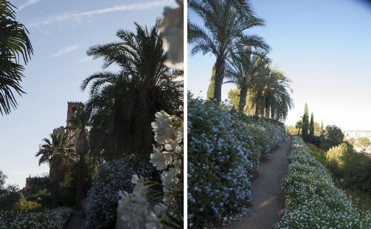 Los jardines de la Galera son un rincón precioso con pasadizos y recodos, pegado a la Torre de Espantaperros.