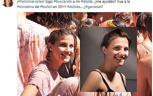 Captura de la cuenta de Twitter de Eva Casado. 