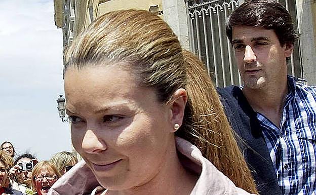 María José Campanario y su marido el torero "Jesulín de Ubrique". 