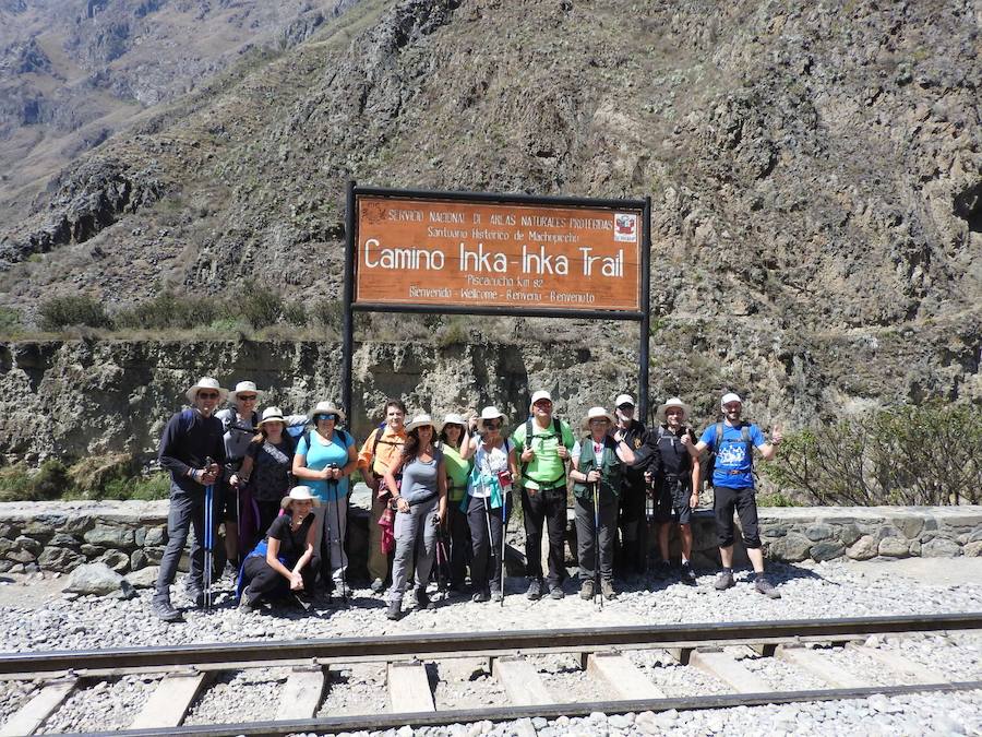 Inicio del camino Inca.