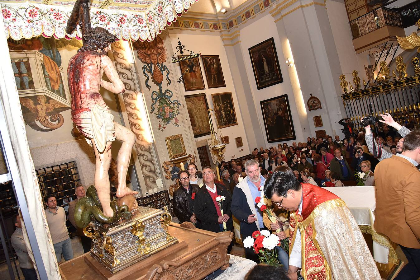 Cristo de la Victoria de Serradilla en el año 2016