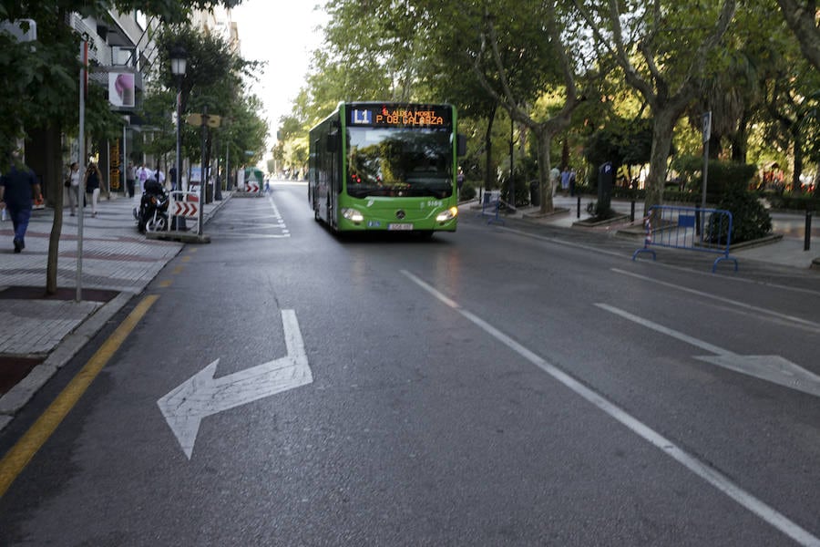 No se puede circular entre las 9.15 y las 14 horas ni por Gómez Becerra ni por la avenida de España en el sentido de bajada