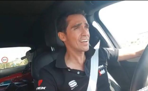 Alberto Contador se pone flamenco