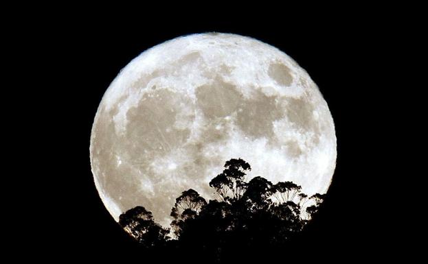 Superluna de noviembre.