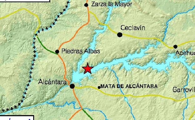 Mata de Alcántara sufre un pequeño temblor