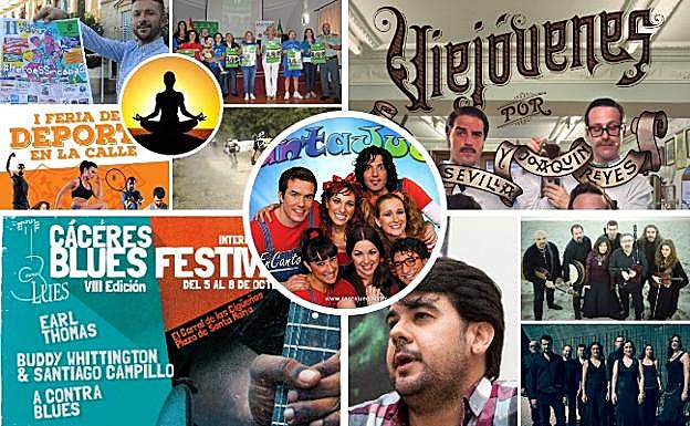 Planes vintage y solidarios, a ritmo de blues en Extremadura