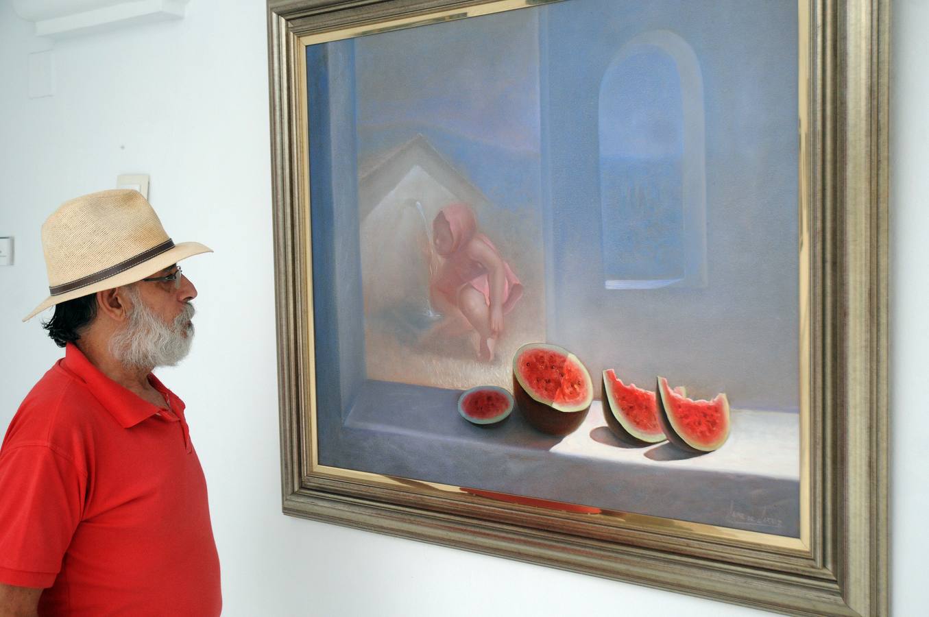La Asamblea expone una muestra con las obras del pintor extremeño cuando se cumplen diez años de su fallecimiento