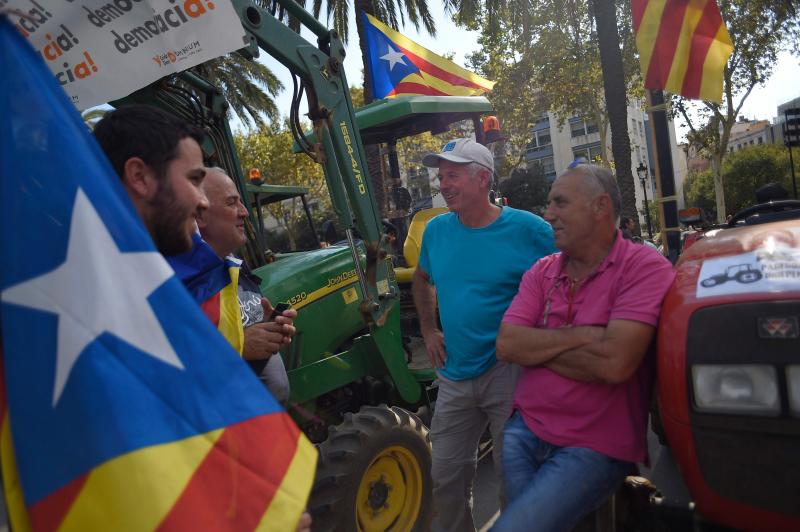 Del júbilo a las lágrimas entre los independentistas