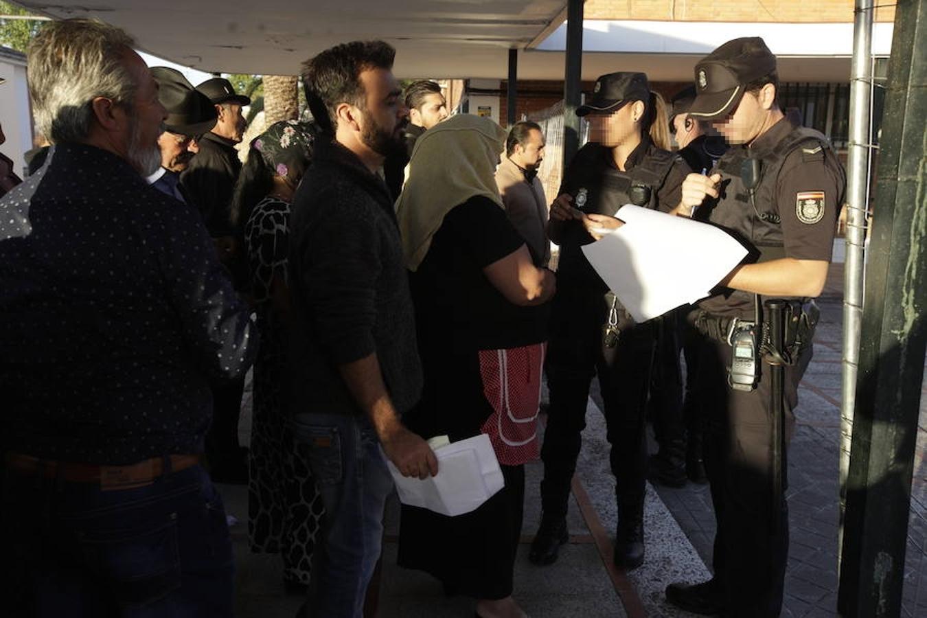 El juicio, que cuenta con 117 acusados, se celebra en el salón de actos de la Facultad de Empresa, Finanzas y Turismo de Cáceres.