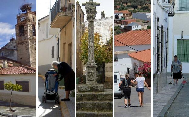 Gráfico. Los diez pueblos con menos renta de Extremadura están entre los diez más pobres de España.