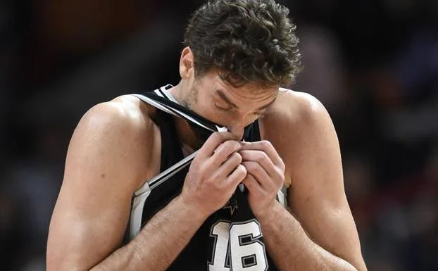 Pau Gasol, durante un partido. 