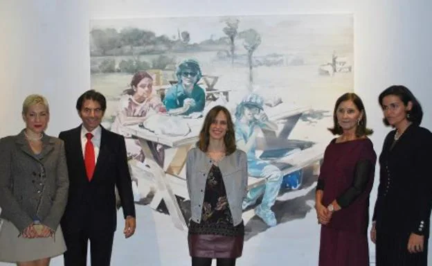 La cacereña Alba Cortés gana el XIII Premio de Pintura Club del Arte Paul Ricard de Sevilla