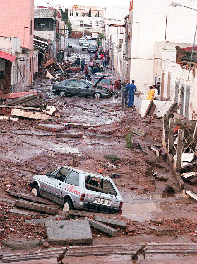 Riada de Badajoz, en noviembre de 1997.