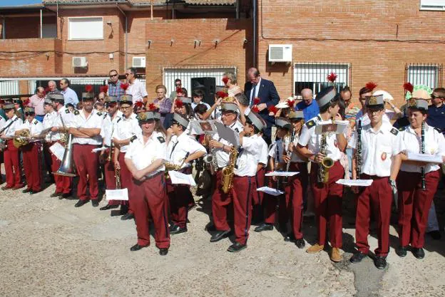 La banda de música de Trujillo 'Antonio Flores'. :: JSP