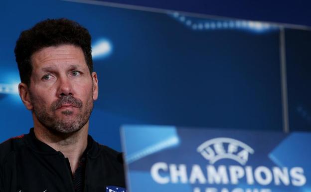 Diego Pablo Simeone, en el Wanda Metropolitano. 