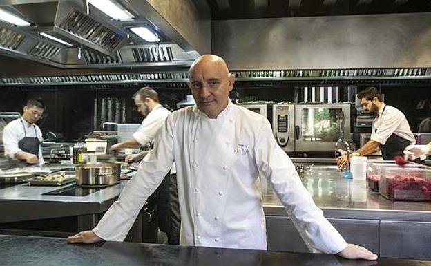 Toño Pérez, chef del restaurante Atrio, con dos estrellas Michelín. / 