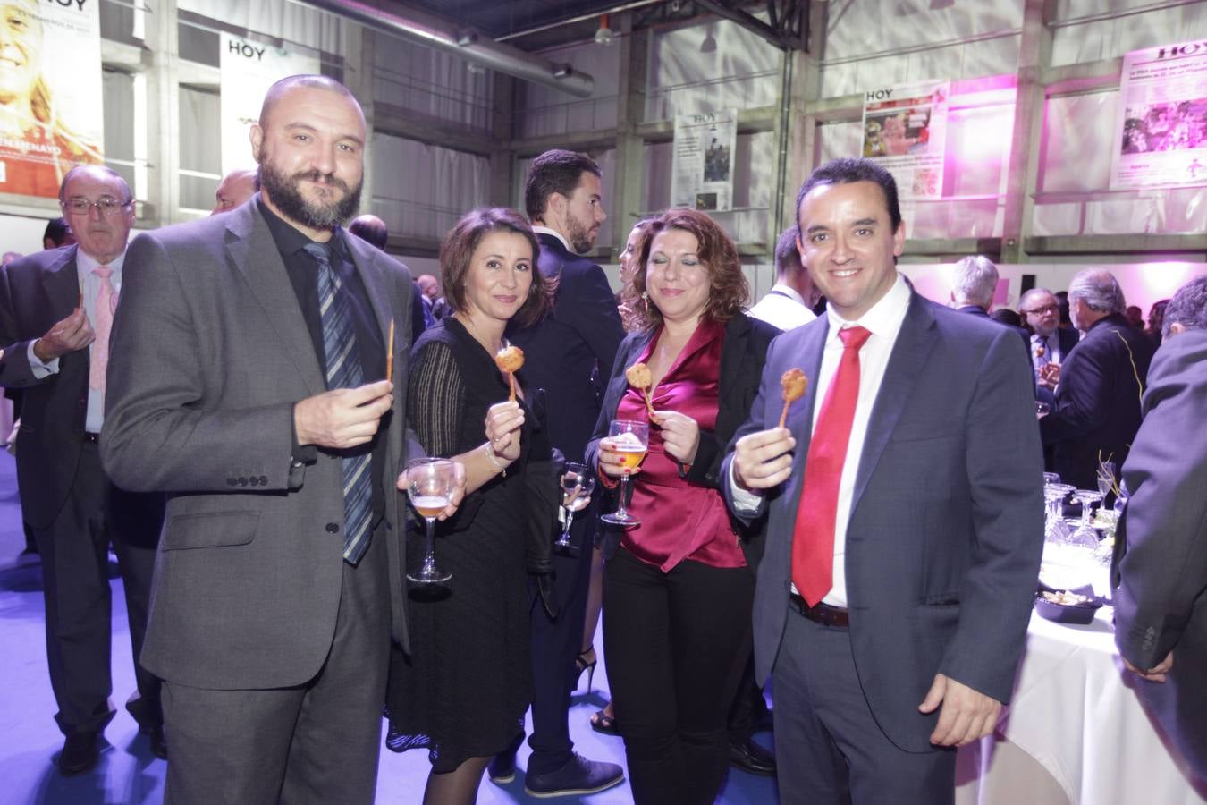 Después de la gala de emprega de premios, todos los invitados puedieron disfrutar de un agradable cóctel.