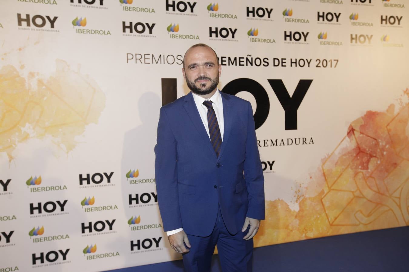 Los invitados que asistieron a la gala de Extremeños de HOY, posaron en el photocall 