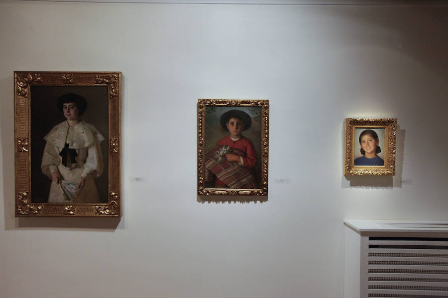 Pertenecen a la Fundación Caja Extremadura y se trata de obras de Bermudo, Sánchez-Varona o Hermoso, entre otros