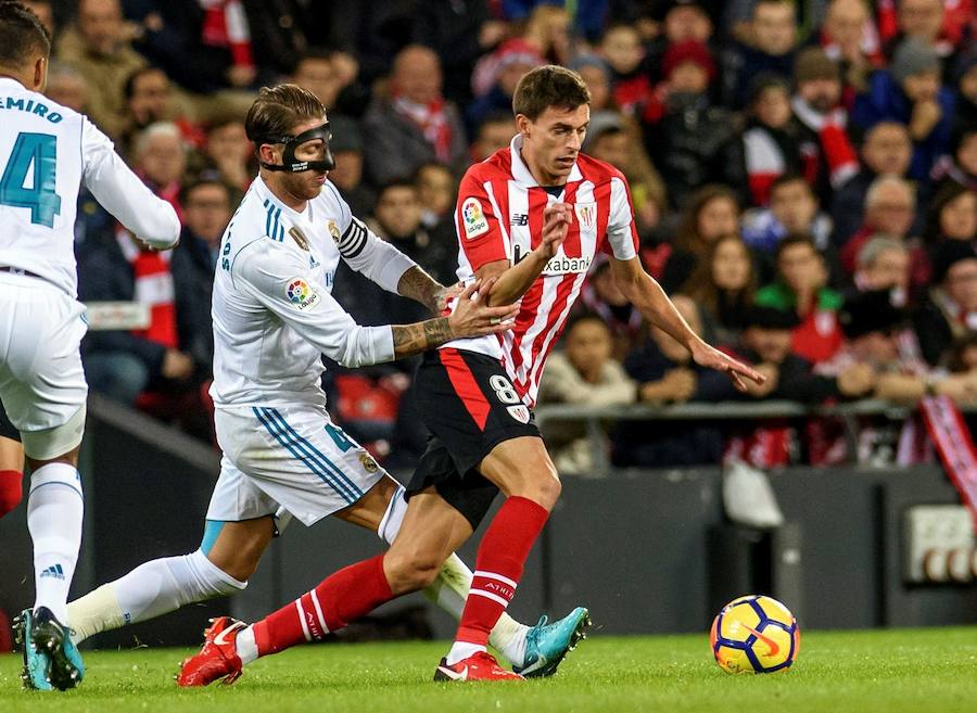 El conjunto blanco no logró pasar del empate en San Mamés en un partido en el que ningún equipo consiguió hacer gol.