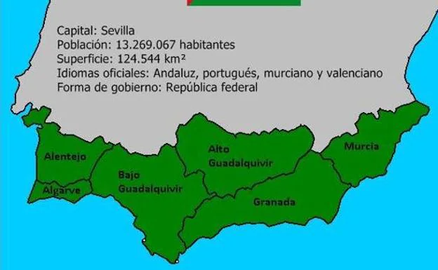 Proclamada la «república virtual» de Andalucía